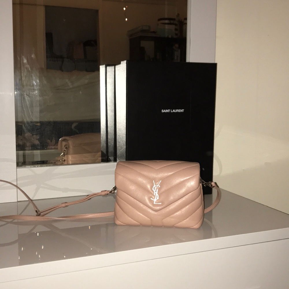Pale Pink Saint Laurent bag